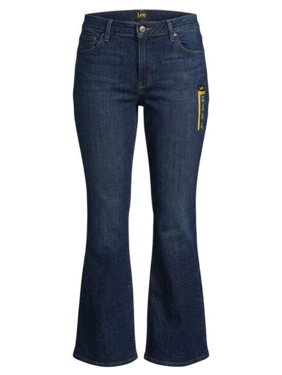 Lee Denim - Lee Legendary Inner Strength Flare Jeans Dark Wash Size 16 Short NWT